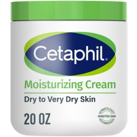 20oz Unscented Moisturizing Cream for Dry to Very Dry Skin â€“ Hydrating, Gentle, Fragrance-Free Body Cream