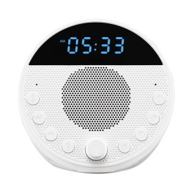Sound Machine, 18 Soothing Sleep Sounds and 7-Color Night Light, 5-in-1 White Noise Sound Machine with Dual Alarms, Auto-Off Timer and Memory Function