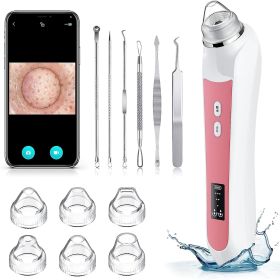 Blackhead Remover Vacuum, USB Interface Type Pore Vacuum, Black Head Extractions Tool with Camerafor, Men and Women Pore Cleaner