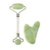 Skin Gym Jade Facial Workout Set with Roller & Gua Sha â€“ Facial Massage & Tension Relief Kit