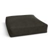 Jaxx Brio Large DÃ©cor Floor Pillow / Meditation Yoga Cushion, Plush Microvelvet, Charcoal
