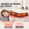 Far Infrared Heating Pad, 12" x 24" Weighted Heating Pad with Far Infrared Therapy, 4 Temperature Settings, 2-hour Auto-off