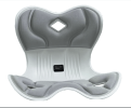 Ergonomic Lumbar Support Cushion, Blue, 44.5mm x 410mm x 340mm, Standard Size, for Shoulder and Back Posture, 110-265 lbs Capacity