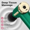 Mini Handheld Massage Gun, Deep Tissue with 6 Speeds, Cordless Muscle Massager with 4 Heads,Type-C Charging, Travel Size, Best Gifts