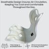 Ergonomic Lumbar Support Cushion, Blue, 44.5mm x 410mm x 340mm, Standard Size, for Shoulder and Back Posture, 110-265 lbs Capacity